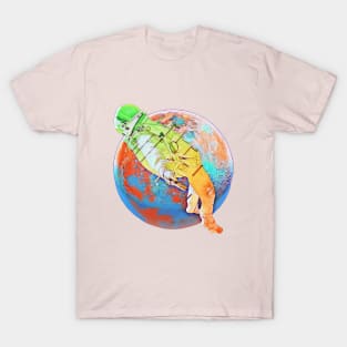 Relax in space and enjoy the moonlight T-Shirt